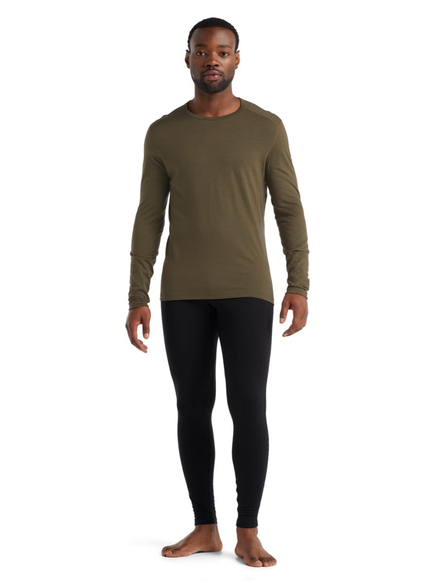 Icebreaker Men's 200 Oasis Long Sleeve Crewe Loden