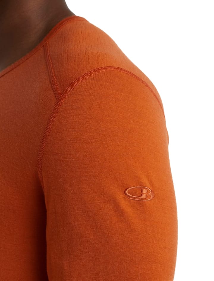Icebreaker Men's 200 Oasis Long Sleeve Crewe Spice Icebreaker