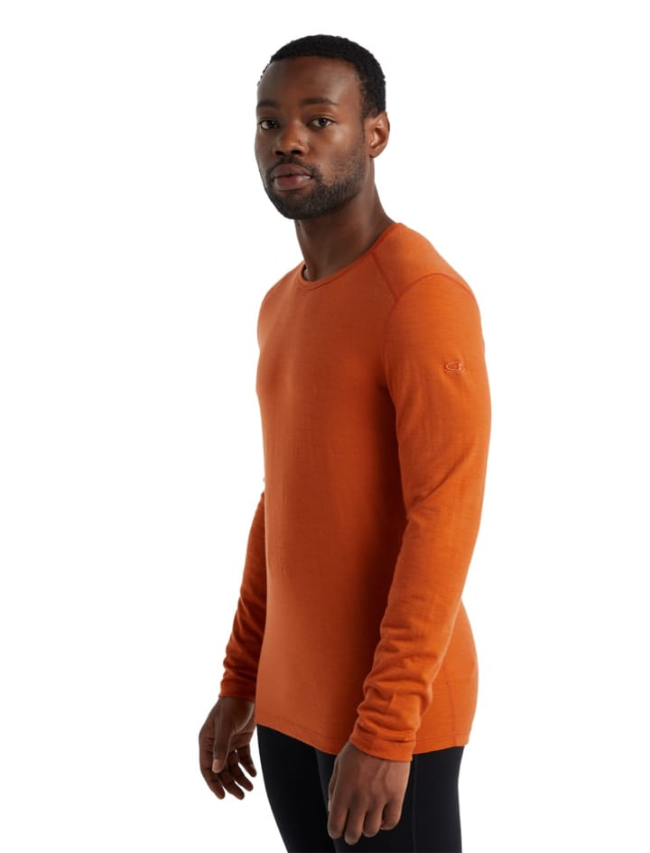 Icebreaker Men's 200 Oasis Long Sleeve Crewe Spice Icebreaker