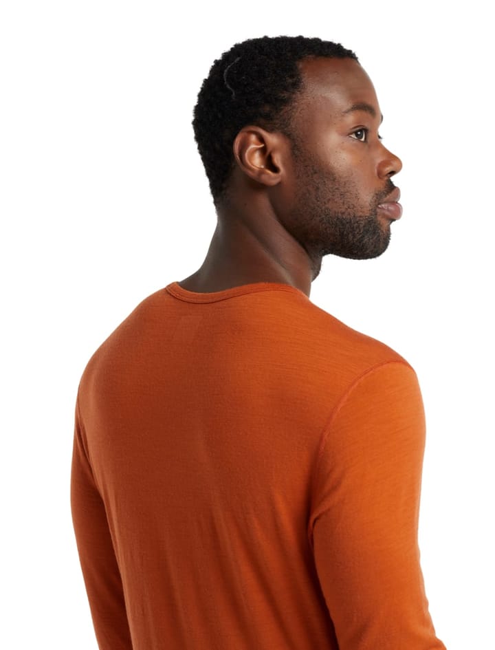 Icebreaker Men's 200 Oasis Long Sleeve Crewe Spice Icebreaker