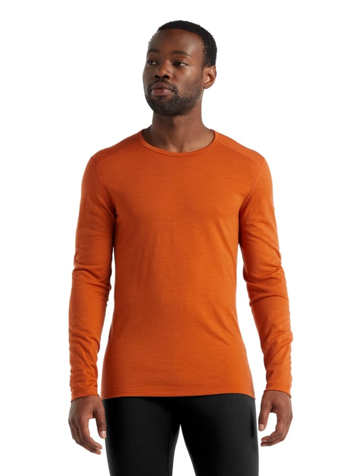 Icebreaker Men's 200 Oasis Long Sleeve Crewe Spice Icebreaker