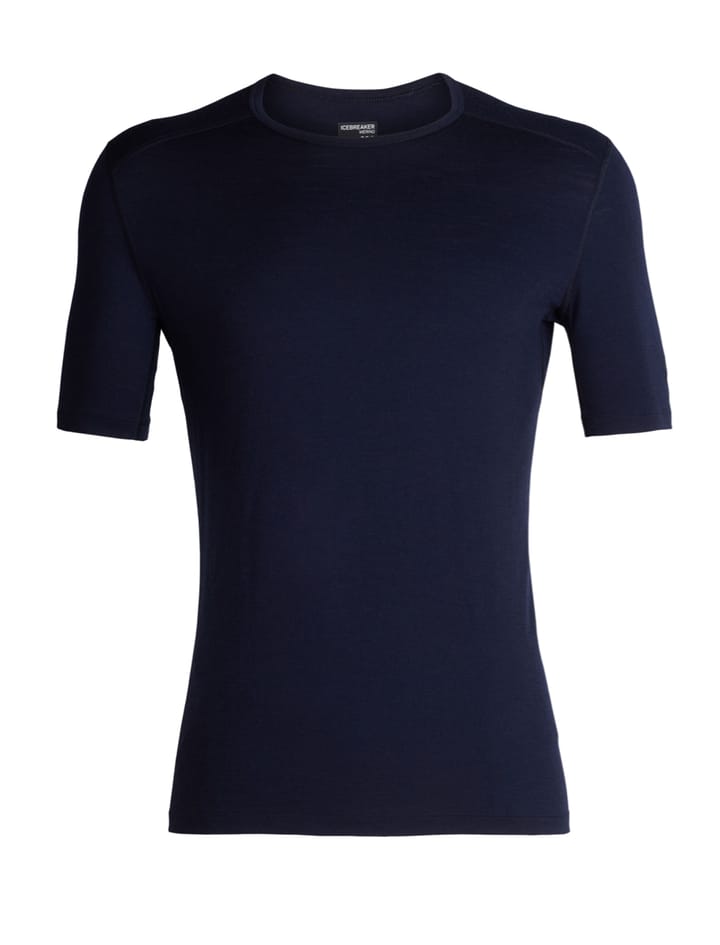 Icebreaker Men's 200 Oasis Short Sleeve Crewe Midnight Navy Icebreaker