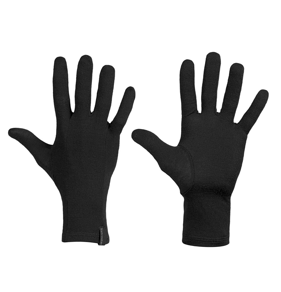 Icebreaker Men's Oasis Glove Liners Black Fjellsport.no