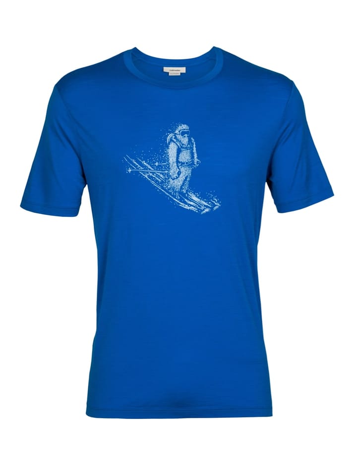 Icebreaker Men's Tech Lite II Short Sleeve Tee Skiing Yeti Lazurite Icebreaker Icebreaker Men's Tech Lite II Short Sleeve Tee Skiing Yeti Lazurite Icebreaker