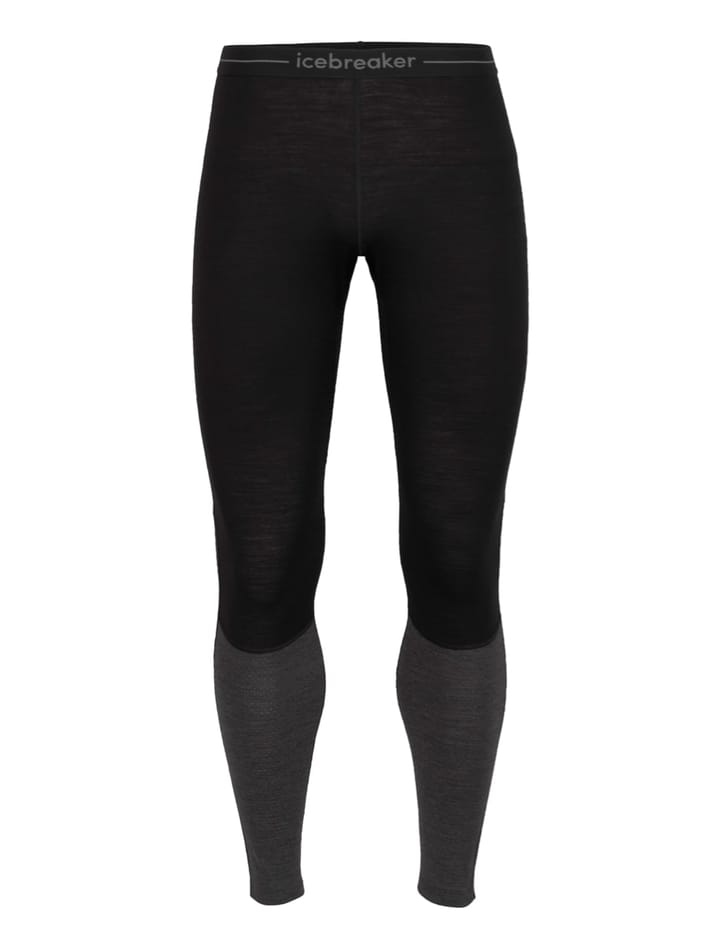 Icebreaker Men Zoneknit™ 200 Leggings Black/Jet Hthr/Cb Icebreaker