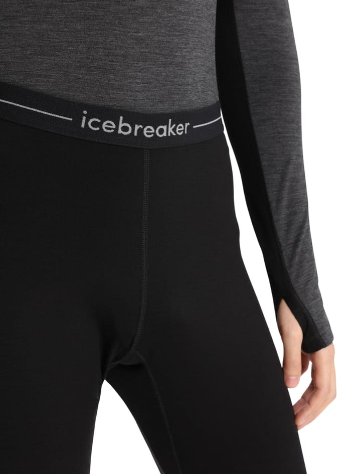 Icebreaker Men Zoneknit™ 200 Leggings Black/Jet Hthr/Cb Icebreaker