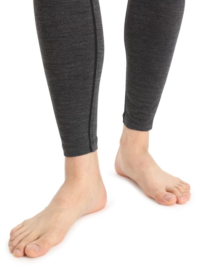 Icebreaker Men's Zoneknit 200 Leggings Black/Jet Heather Icebreaker