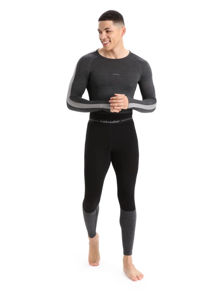 Icebreaker Men's Zoneknit 200 Leggings Black/Jet Heather Icebreaker Icebreaker Men's Zoneknit 200 Leggings Black/Jet Heather Icebreaker