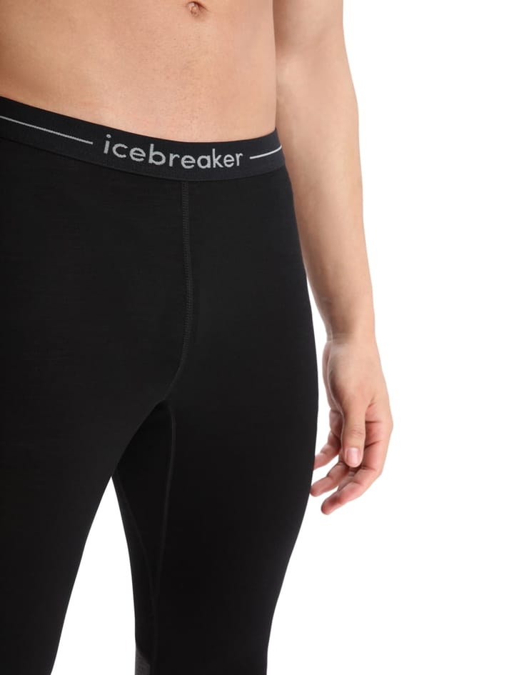 Icebreaker Men Zoneknit™ 200 Leggings Black/Jet Hthr/Cb Icebreaker