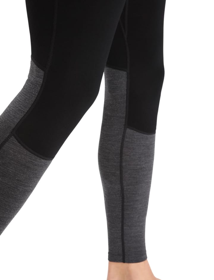 Icebreaker Men's Zoneknit 200 Leggings Black/Jet Heather Icebreaker Icebreaker Men's Zoneknit 200 Leggings Black/Jet Heather Icebreaker