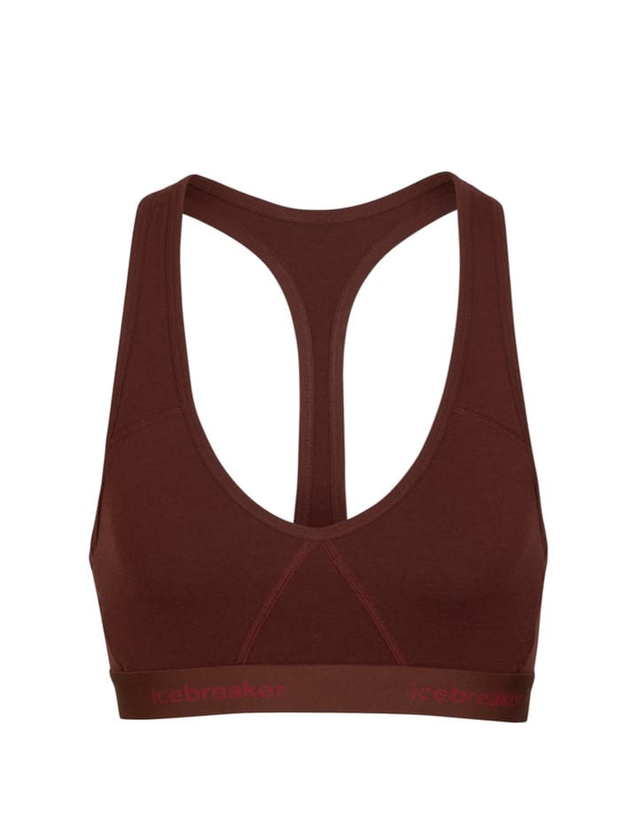 Icebreaker Women's Sprite Racerback Bra Espresso Icebreaker