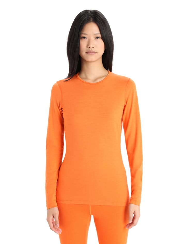 Icebreaker Women's 200 Oasis Long Sleeve Crewe Flash Icebreaker Icebreaker Women's 200 Oasis Long Sleeve Crewe Flash Icebreaker
