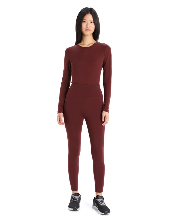 Icebreaker W Fastray High Rise Tights Espresso Icebreaker
