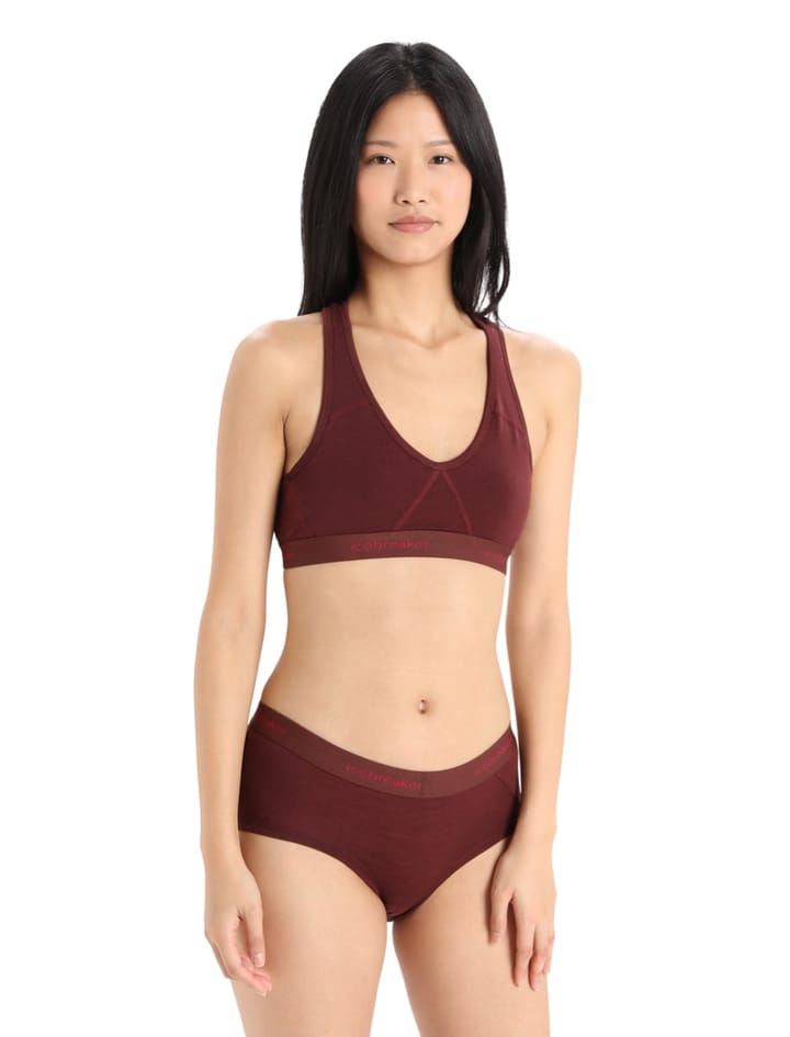 Icebreaker Women's Sprite Racerback Bra Espresso Icebreaker Icebreaker Women's Sprite Racerback Bra Espresso Icebreaker