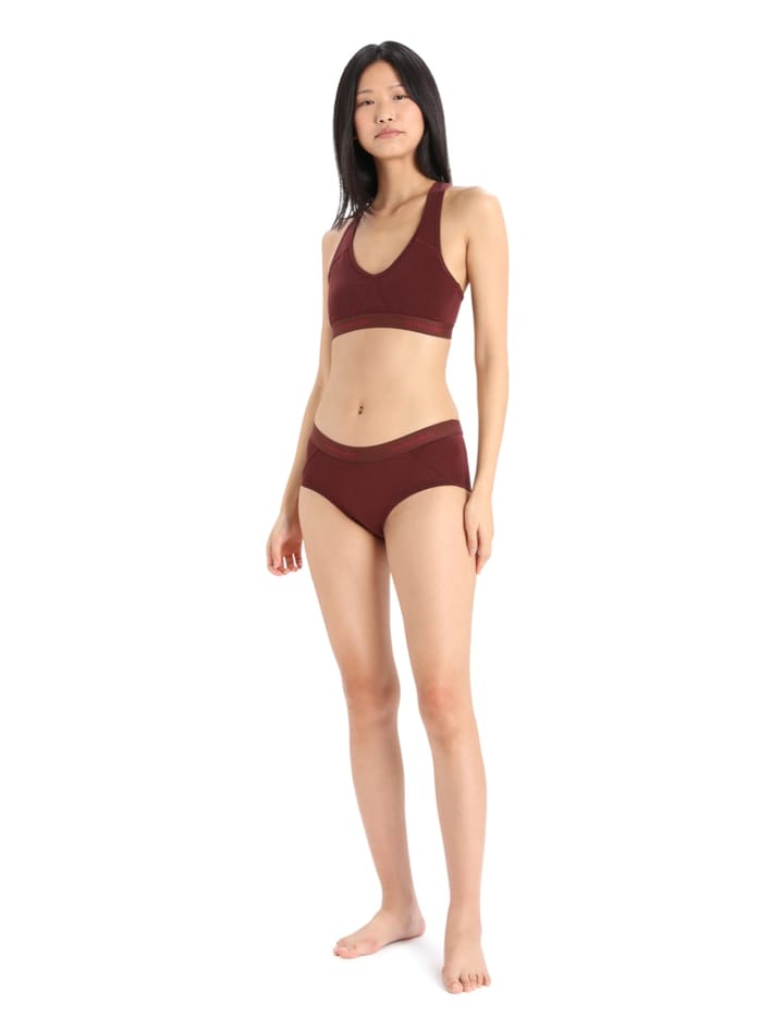 Icebreaker Women's Sprite Racerback Bra Espresso Icebreaker Icebreaker Women's Sprite Racerback Bra Espresso Icebreaker