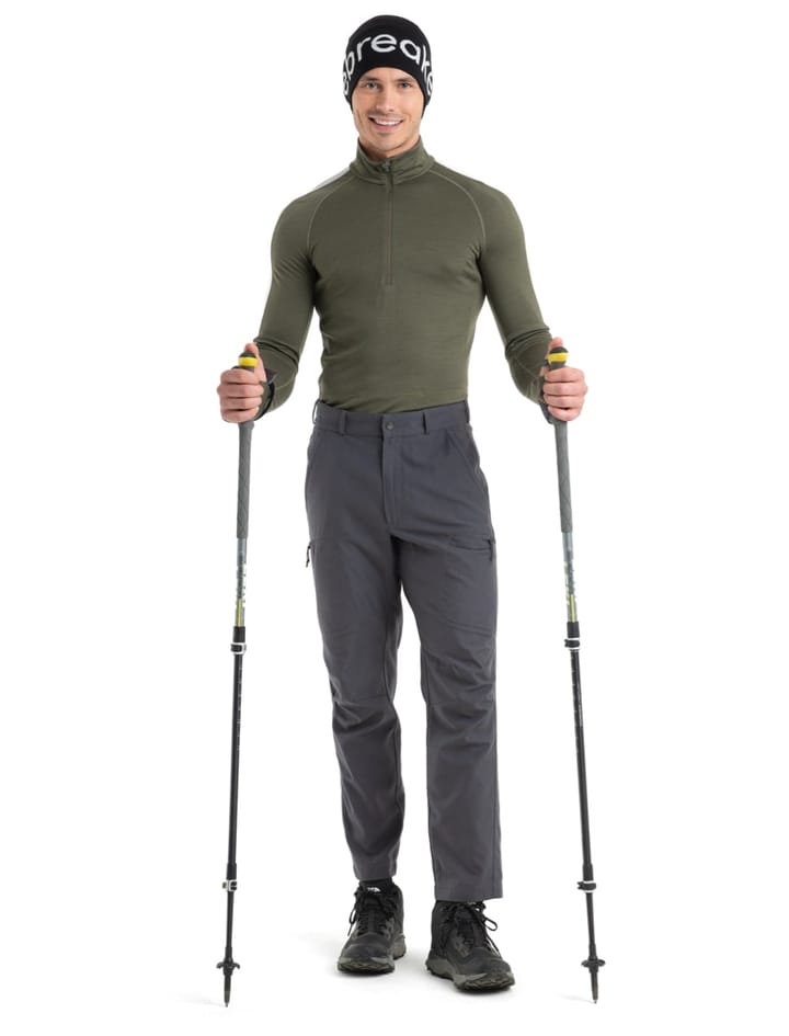 Icebreaker M Mer Zoneknit 200 Ls Half Zip Loden/Ether/Cb Icebreaker Icebreaker M Mer Zoneknit 200 Ls Half Zip Loden/Ether/Cb Icebreaker