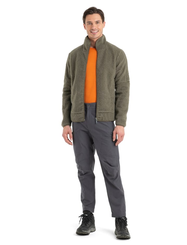 Icebreaker M Realfleece High Pile Ls Zip Loden Icebreaker