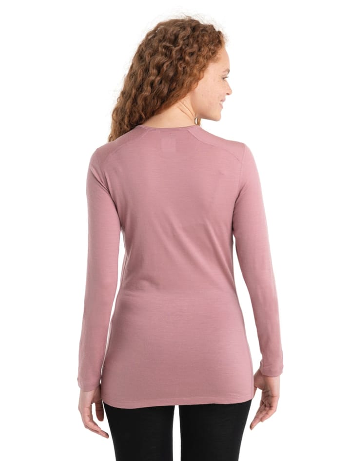 Icebreaker Women's 200 Oasis Long Sleeve Crewe Crystal Icebreaker Icebreaker Women's 200 Oasis Long Sleeve Crewe Crystal Icebreaker