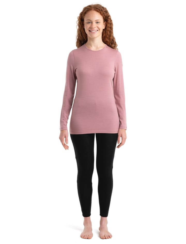Icebreaker Women's 200 Oasis Long Sleeve Crewe Crystal Icebreaker Icebreaker Women's 200 Oasis Long Sleeve Crewe Crystal Icebreaker