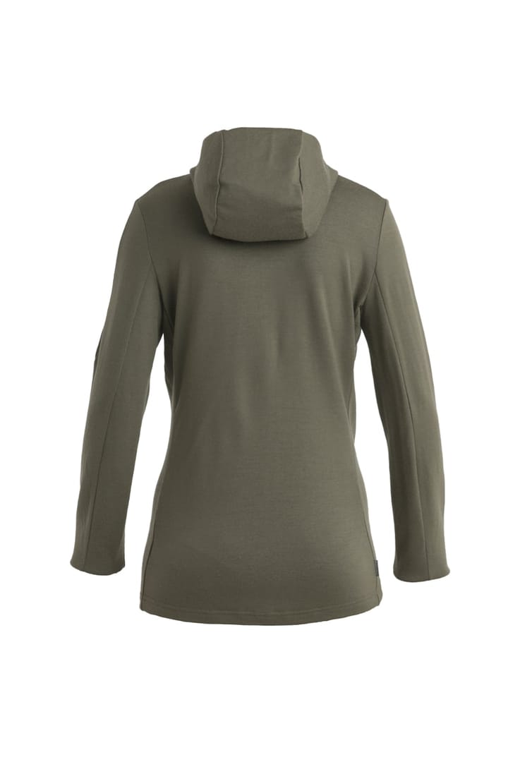 Icebreaker W Quantum III Ls Zip Hood Loden Icebreaker Icebreaker W Quantum III Ls Zip Hood Loden Icebreaker