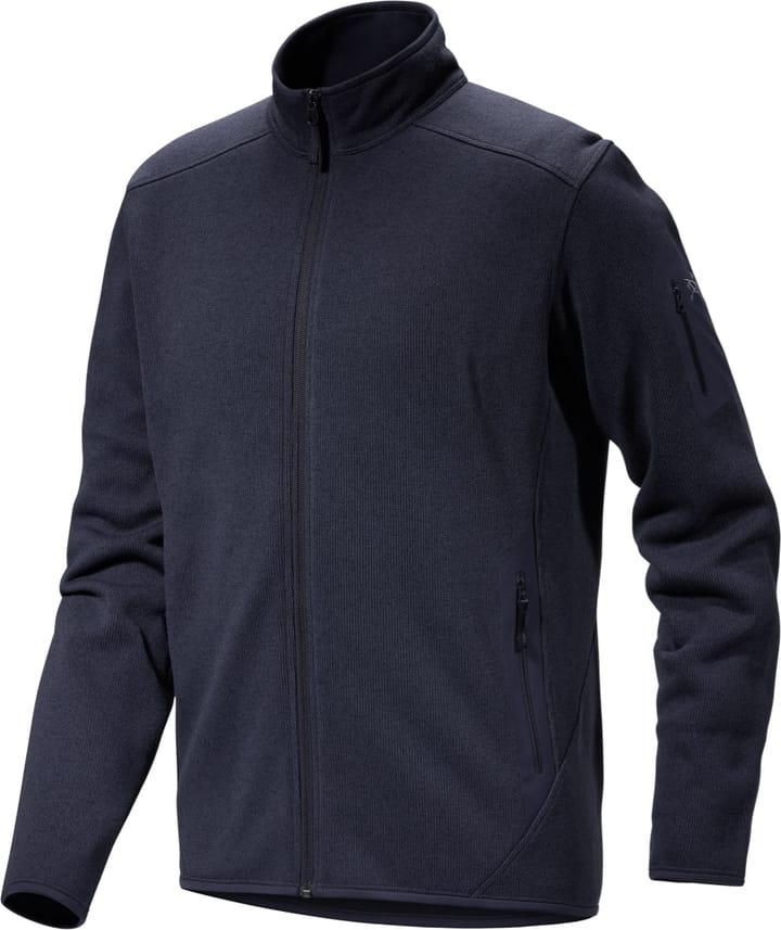 Arc'teryx Men's Covert Cardigan Black Sapphire Heather Arc'teryx Arc'teryx Men's Covert Cardigan Black Sapphire Heather Arc'teryx