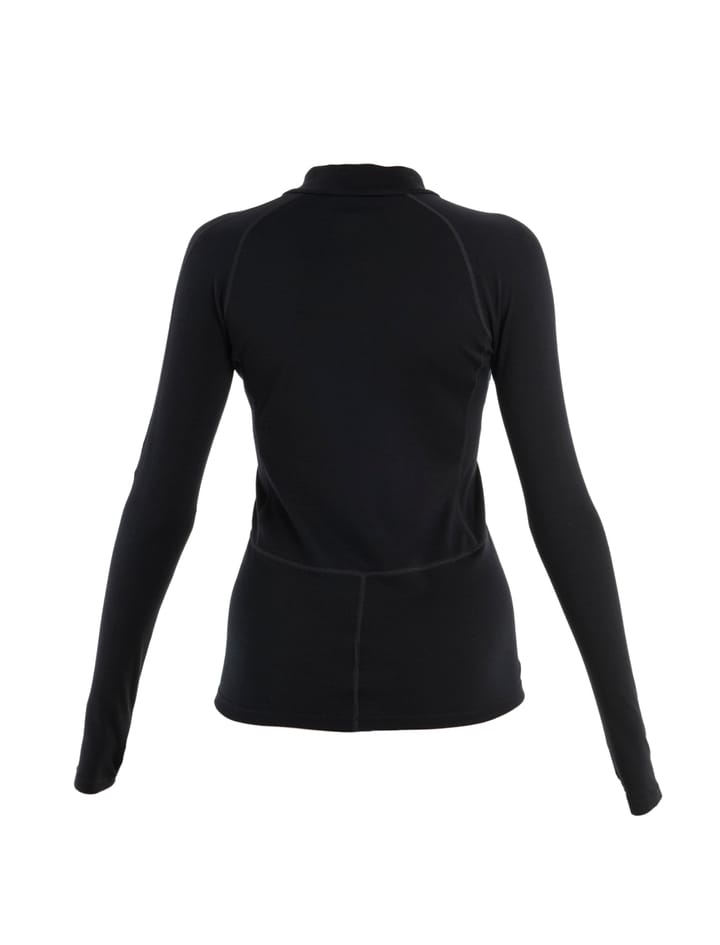 Icebreaker W 300 Merinofinepolar Ls Half Zip Black Icebreaker