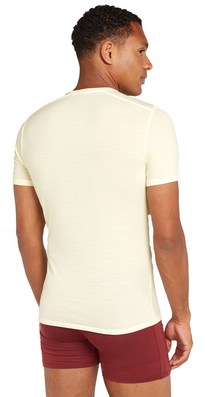 Icebreaker Men's Anatomica Shortsleeve Crewe Undyed Icebreaker