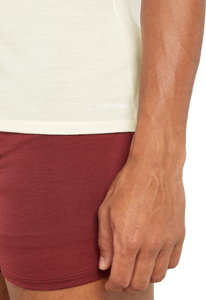 Icebreaker Men's Anatomica Shortsleeve Crewe Undyed Icebreaker