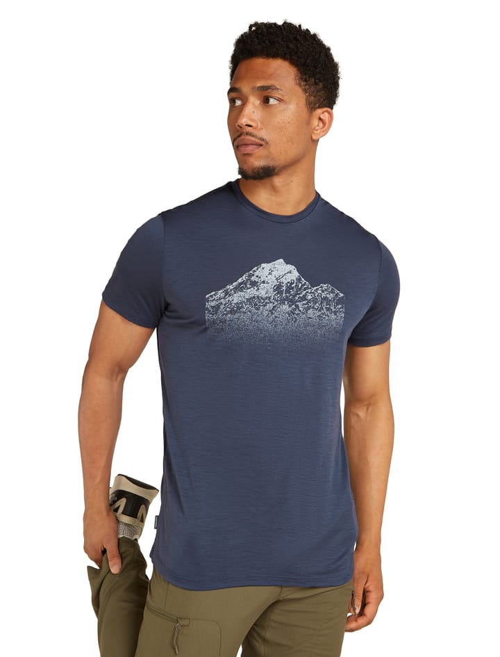 Icebreaker Merino 150 Tech Lite Ss T Ris Light Graphite Icebreaker