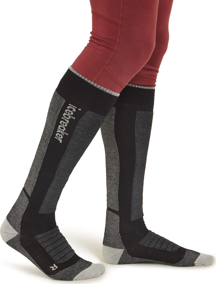 Icebreaker Men's Merino Ski+ Medium Black/ether/graphite Icebreaker Icebreaker Men's Merino Ski+ Medium Black/ether/graphite Icebreaker