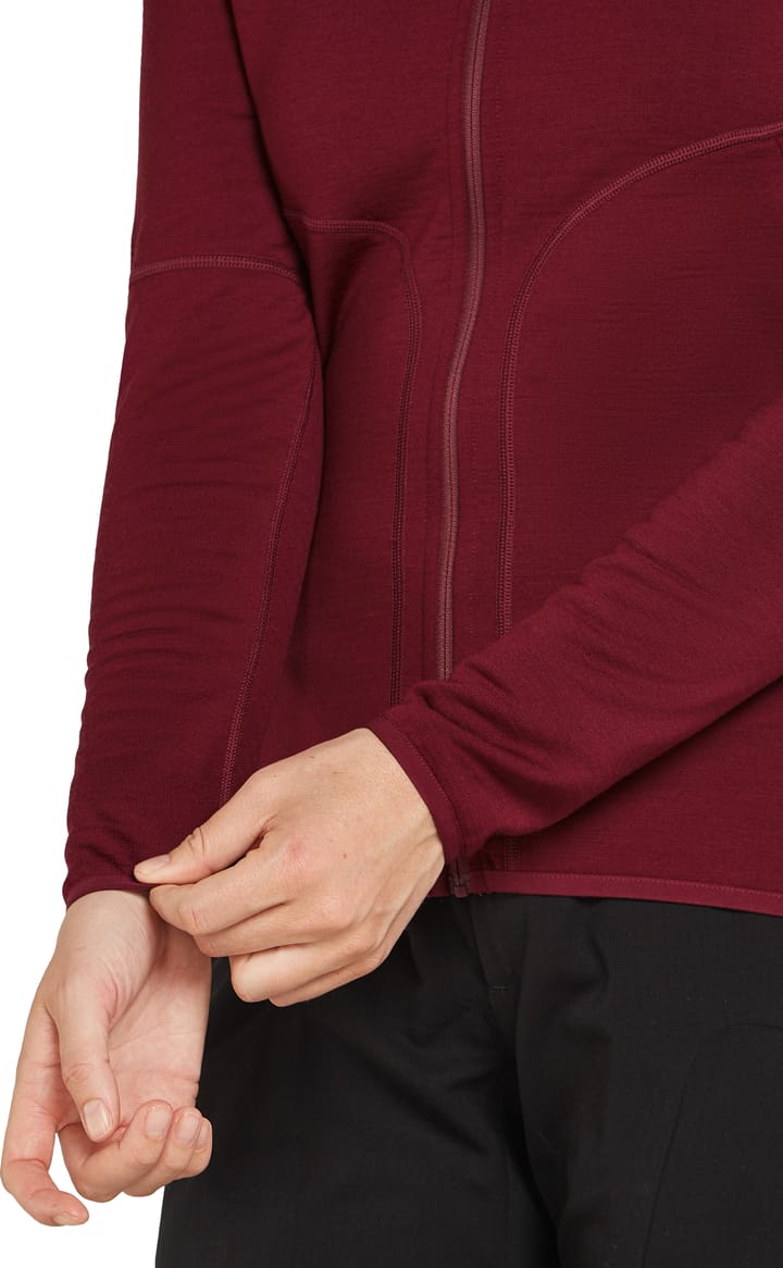 Icebreaker Women's Merino 560 Realfleece Elemental II Long Sleeve Zip Port Icebreaker