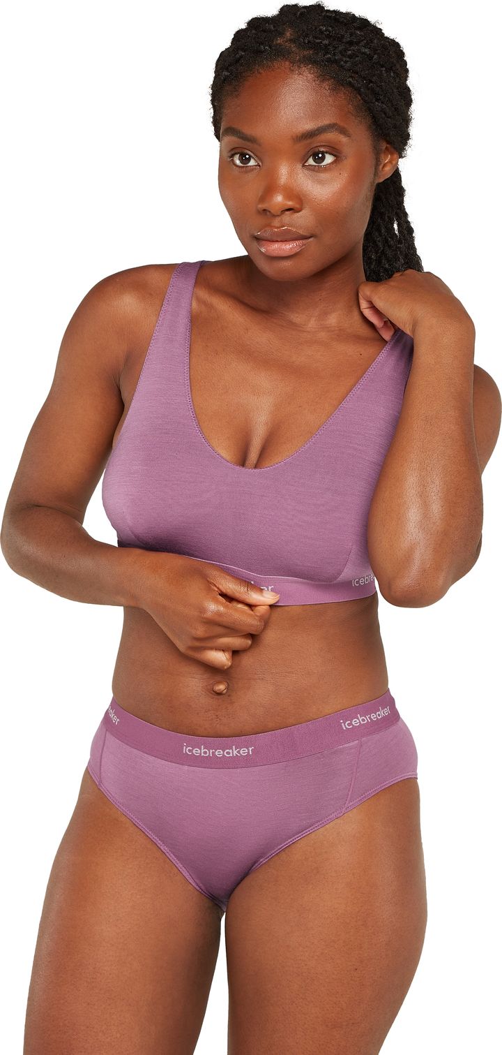 Icebreaker Women's Merino 125 Cool-Lite Sprite Racerback Bra Deco Icebreaker Icebreaker Women's Merino 125 Cool-Lite Sprite Racerback Bra Deco Icebreaker