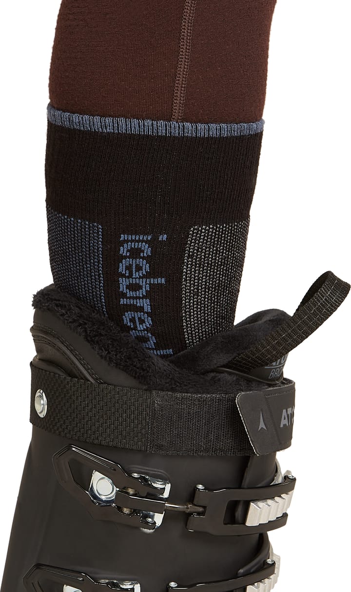 Icebreaker Women's Merino Ski+ Medium Black/dawn/graphite Icebreaker Icebreaker Women's Merino Ski+ Medium Black/dawn/graphite Icebreaker