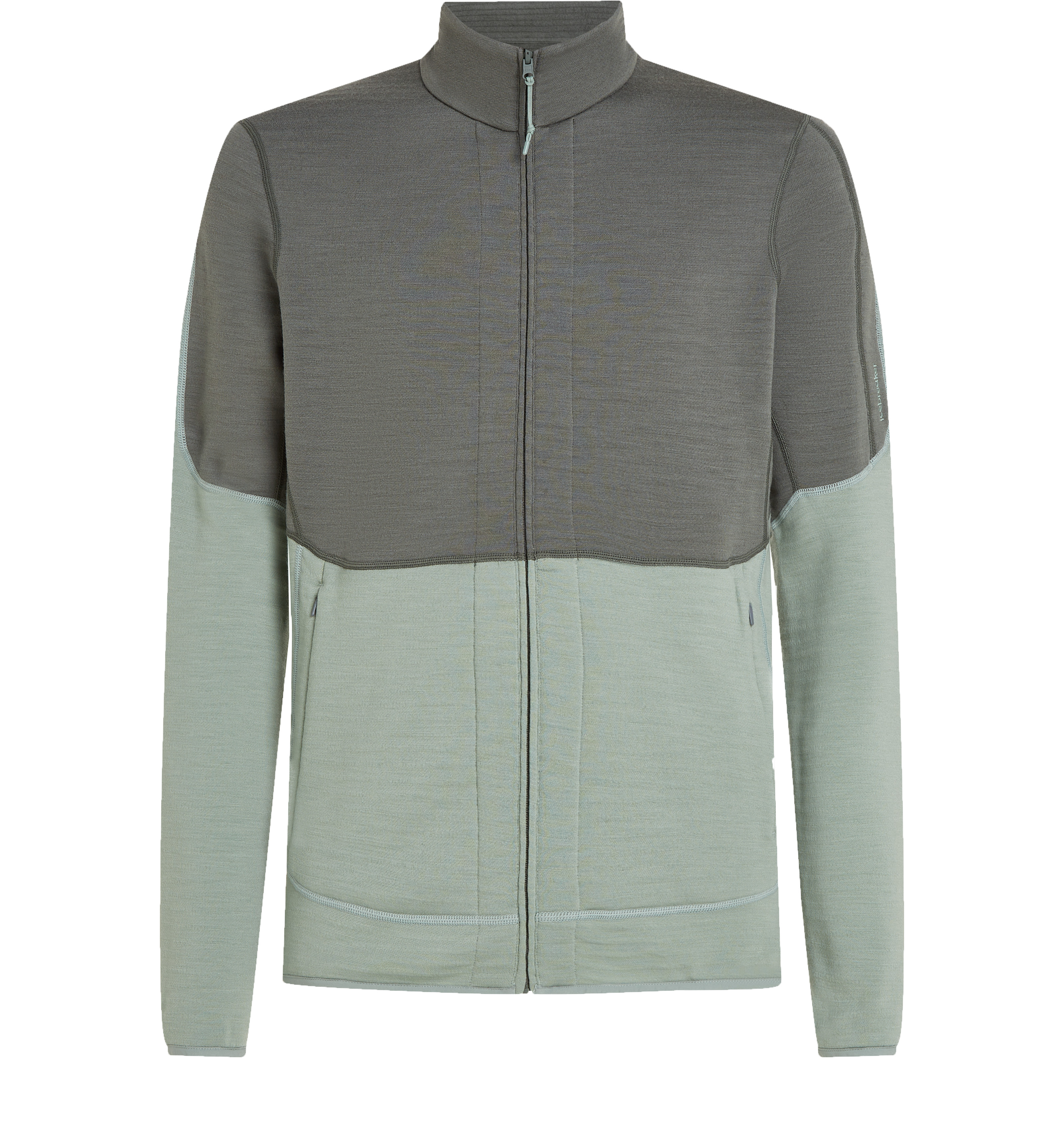 Icebreaker Men's Merino 400 Realfleece Descender Longsleeve Zip