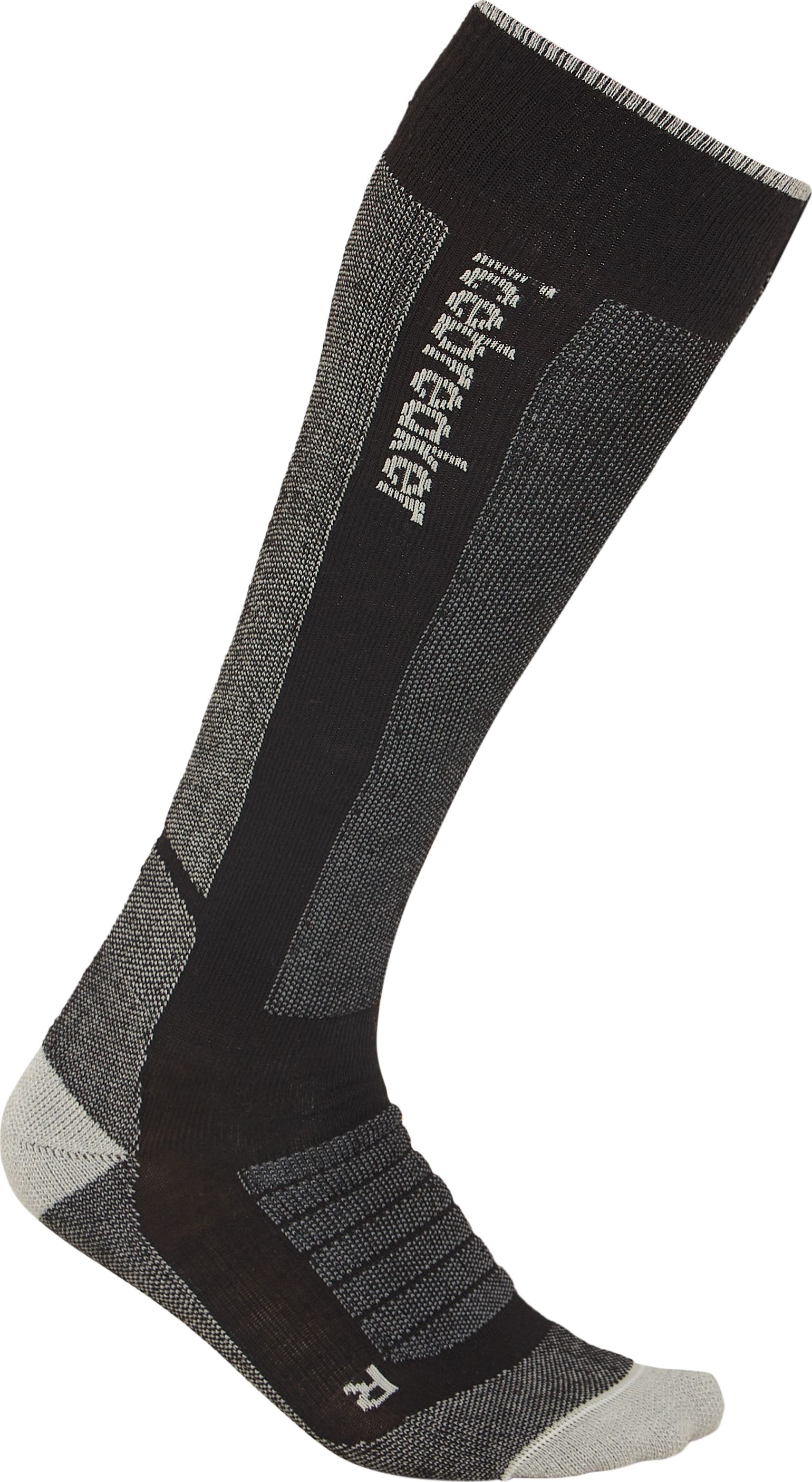 Icebreaker Men's Merino Ski+ Medium Black/Ether/Graphite