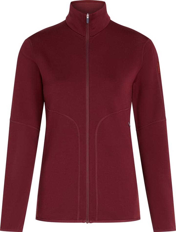 Icebreaker Women's Merino 560 Realfleece Elemental II Long Sleeve Zip Port Icebreaker
