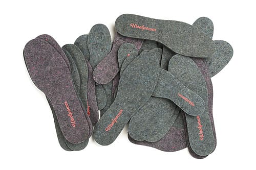 Woolpower Felt Insoles Mixed Colors Woolpower