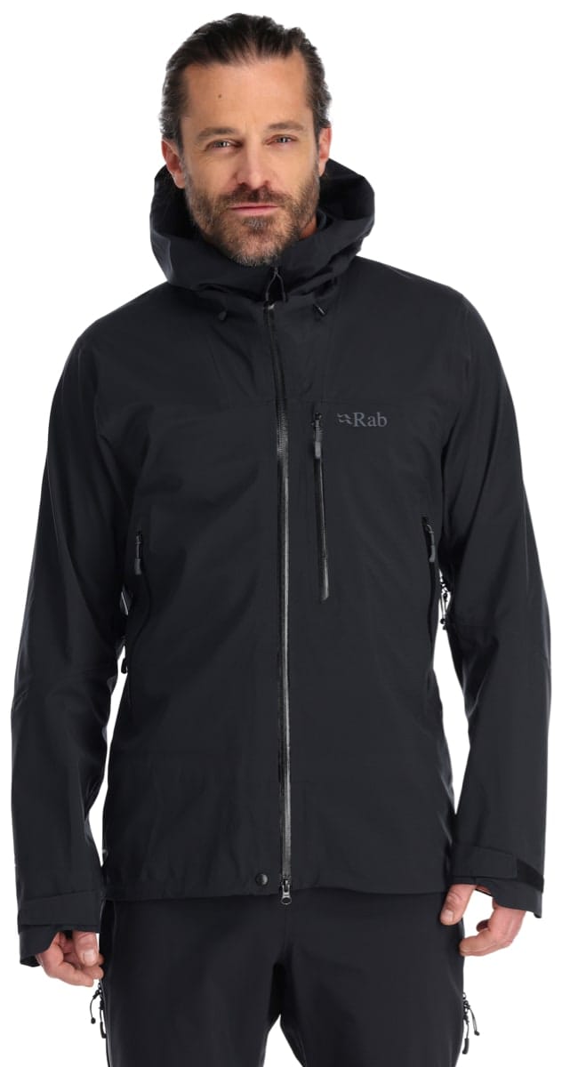 Rab Men's Firewall Waterproof Jacket Black Rab