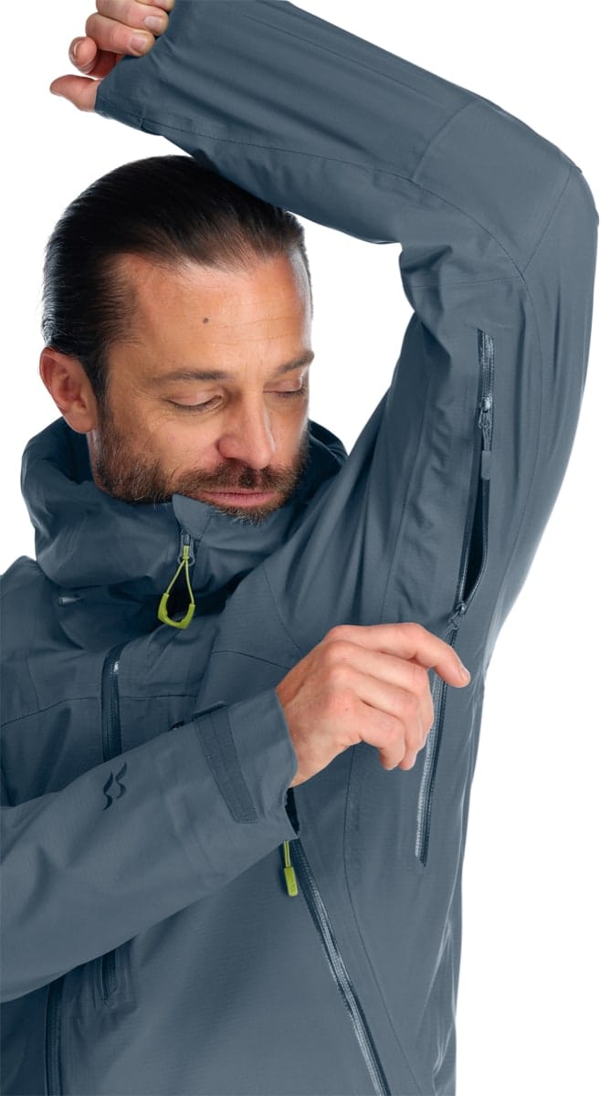 Rab Men's Firewall Waterproof Jacket Orion Blue Rab