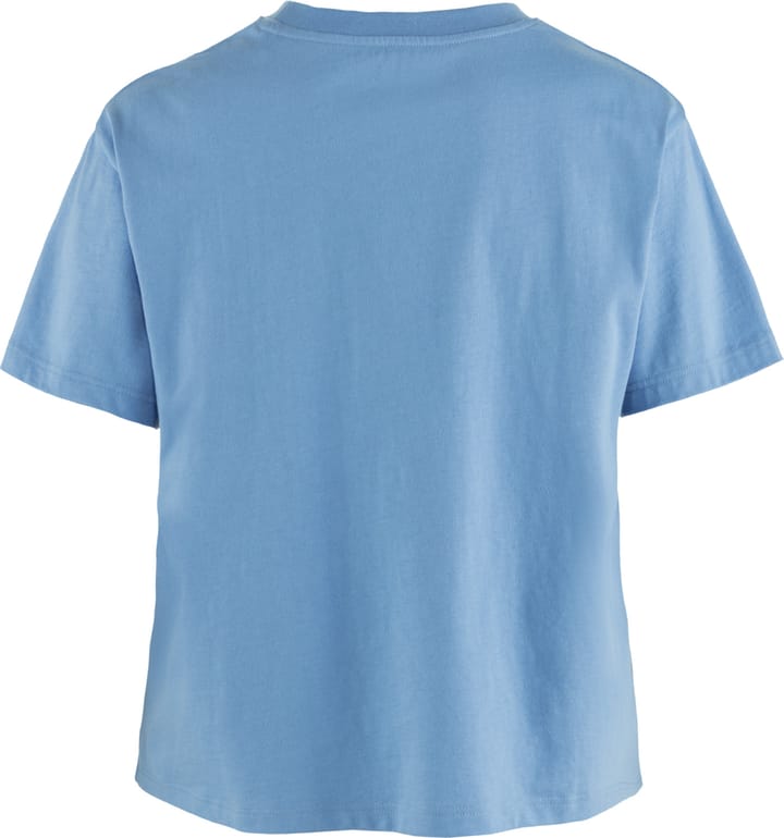 Fjällräven Women's Fjällblomster Logo T-Shirt Ultramarine Fjällräven