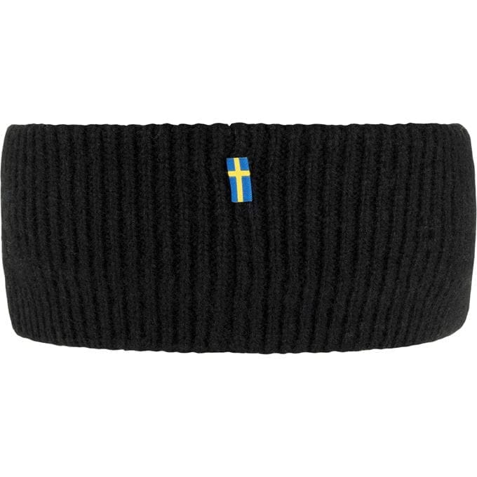 Fjällräven 1960 Logo Headband Black Fjällräven Fjällräven 1960 Logo Headband Black Fjällräven