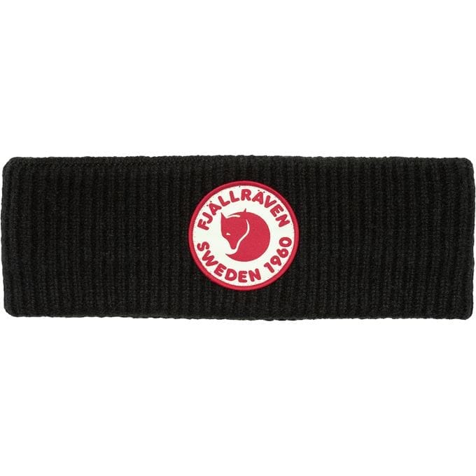 Fjällräven 1960 Logo Headband Black Fjällräven Fjällräven 1960 Logo Headband Black Fjällräven