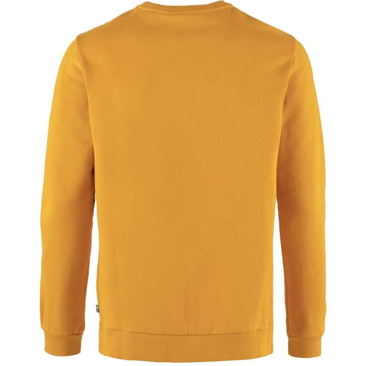 Fjällräven Logo Sweater M Mustard Yellow Fjällräven