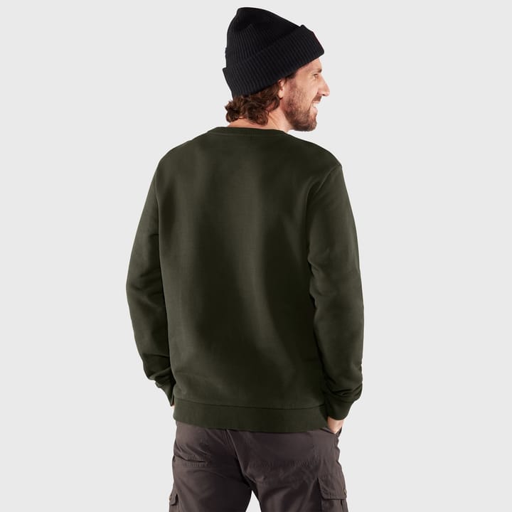 Fjällräven Logo Sweater M Mustard Yellow Fjällräven