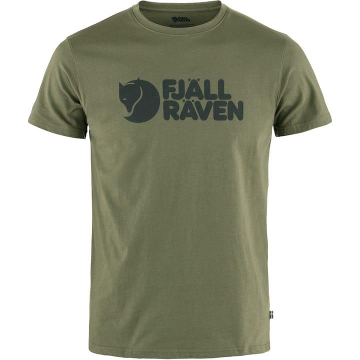 Fjällräven Men's Fjällräven Logo T-shirt Laurel Green Fjällräven