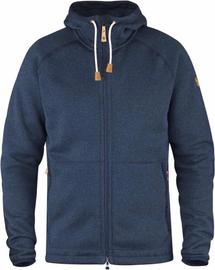 Fjällräven Men's Övik Fleece Hoodie Navy Fjällräven