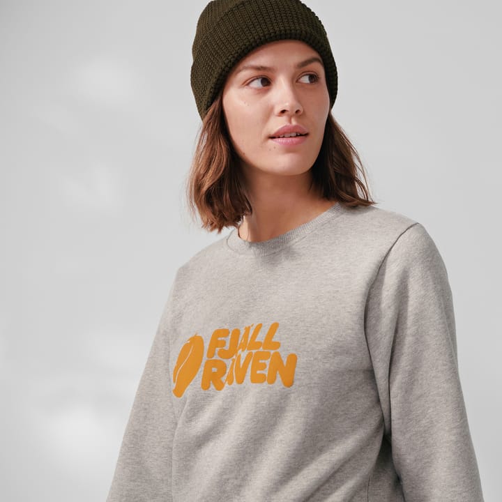 Fjällräven Women's Fjällräven Logo Sweater Mais Yellow Fjällräven