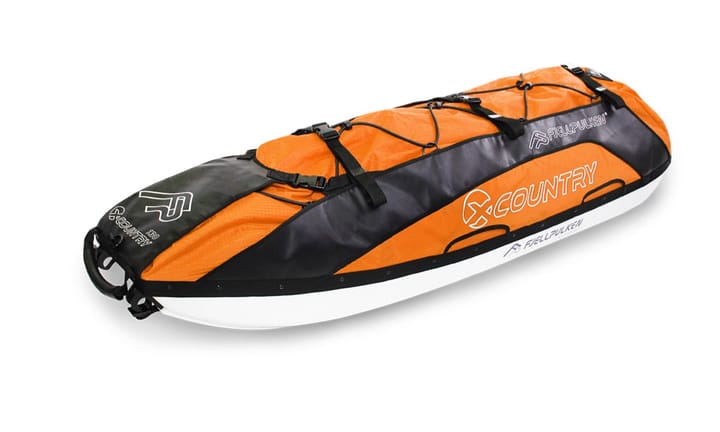 Fjellpulken Xcountry Turpulk Komplett Orange 118cm Fjellpulken