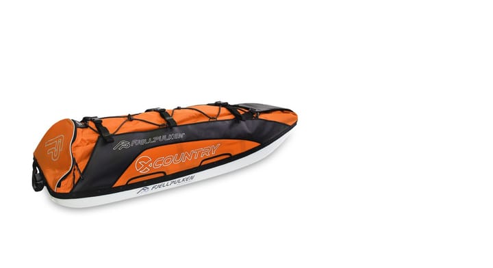 Fjellpulken Xcountry Turpulk Komplett Orange 118cm Fjellpulken