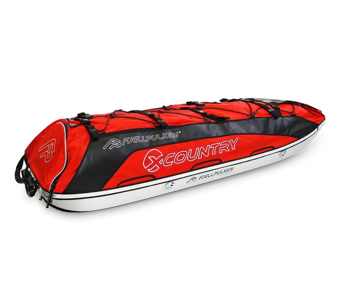 Fjellpulken Xcountry Expedition Pulk 144 Complete Red Fjellpulken